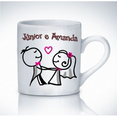 Caneca de porcelana / Casamento