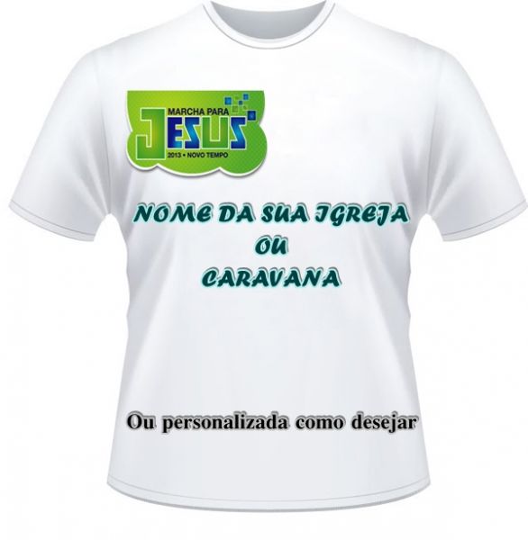 Camiseta Marcha para Jesus